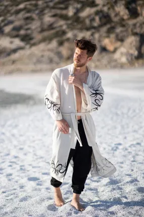 Air God Linen Kimono