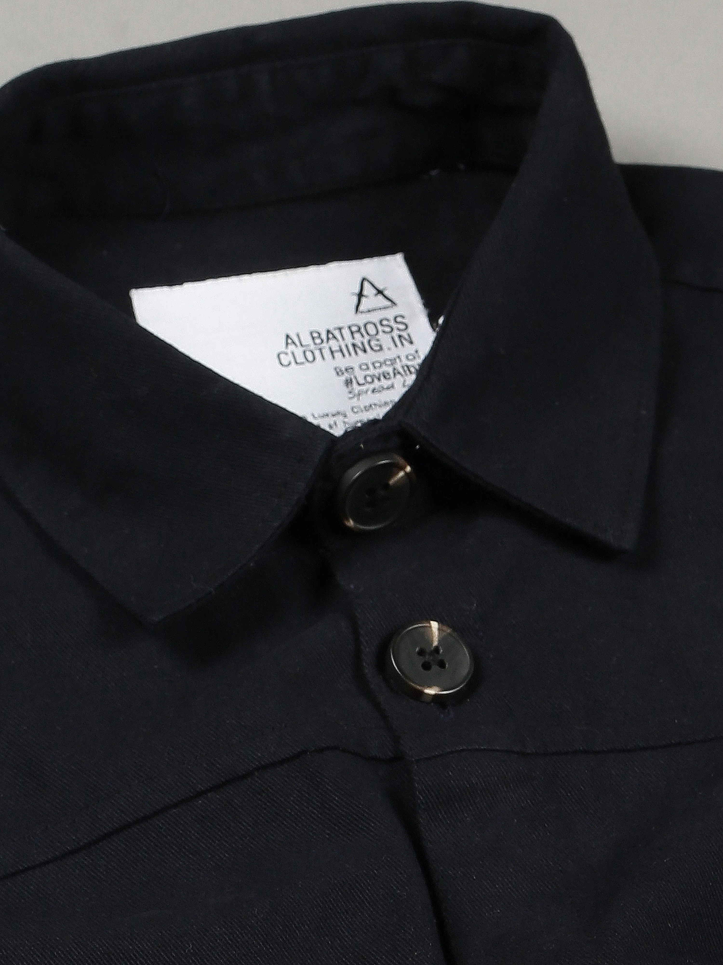 Albatross Navy Blue Shacket for men