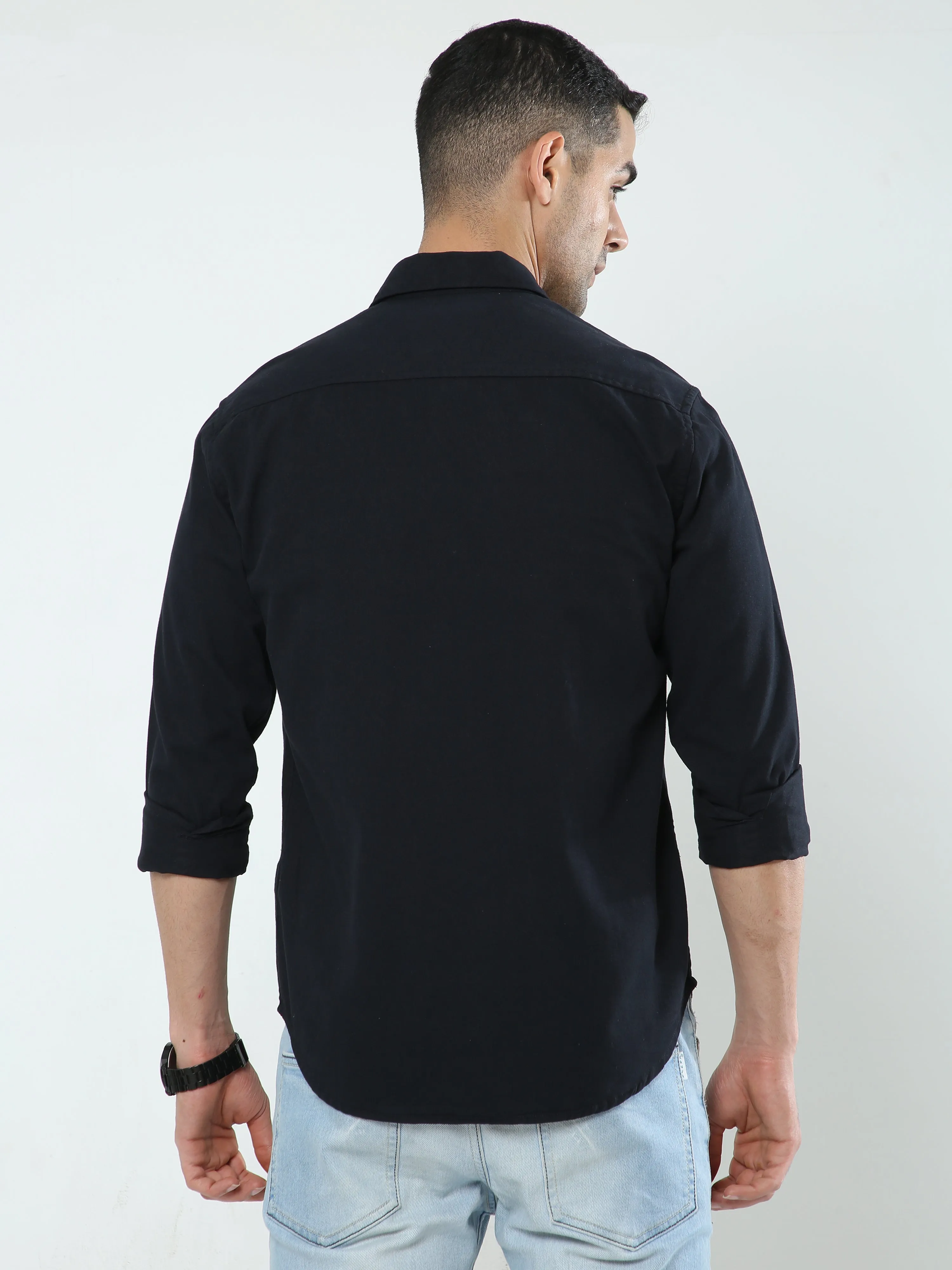 Albatross Navy Blue Shacket for men
