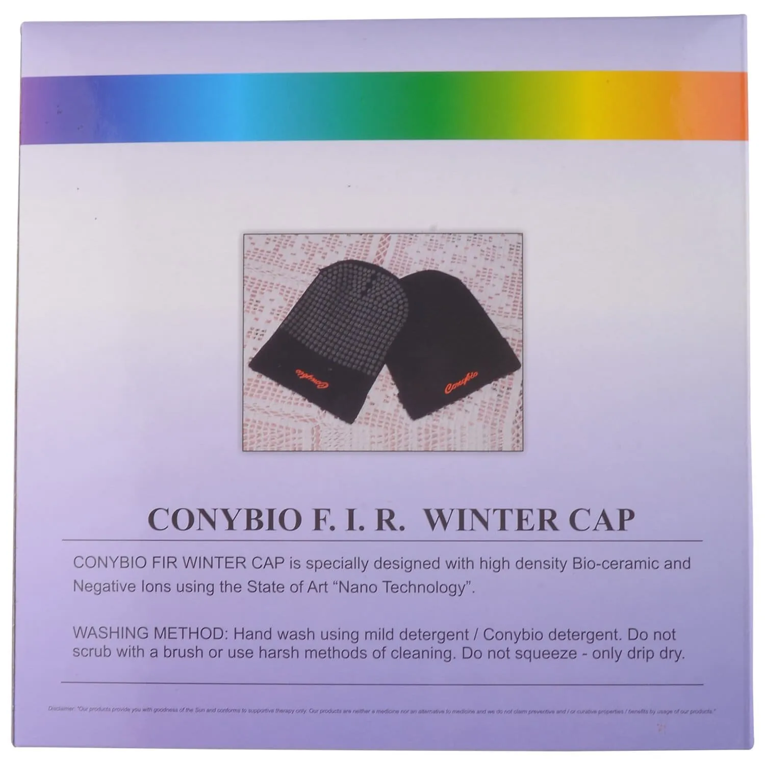 Conybio FIR Winter Cap (Bio-Ceramic FIR Technology) (Helps improve Blood Circulation, Metabolic Functions (For Men & Women) (1 Unit)