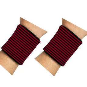 Conybio FIR Wrist Support Brace : Embedded with Bio-Ceramic Material which Emits Far Infrared Rays (FIR) & Improves Blood Circulation, Helpful in Multiple Health Conditions (For Men & Women) (1 Pair - 2 Wrist Bands)
