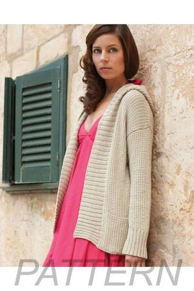 Debbie Bliss Hooded Jacket PATTERN ONLY