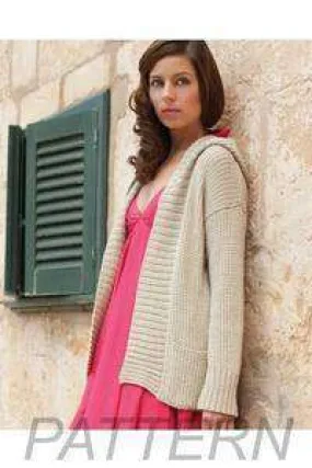 Debbie Bliss Hooded Jacket PATTERN ONLY