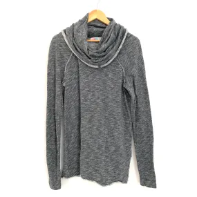 Free People Beach Grey Turtleneck Tunic Sweater- Size S