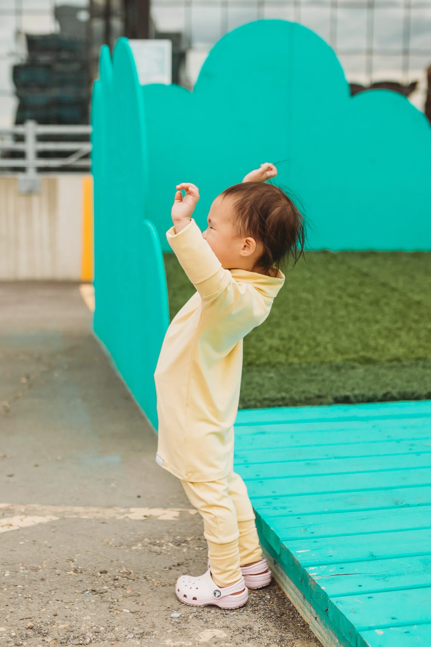 Grow With Me Turtleneck | Honeysuckle (6-18 months, 6-8 years)