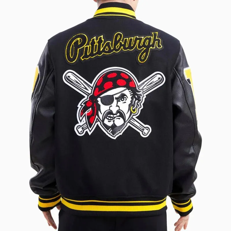 Men's Pittsburgh Pirates Logo Varsity Jacket