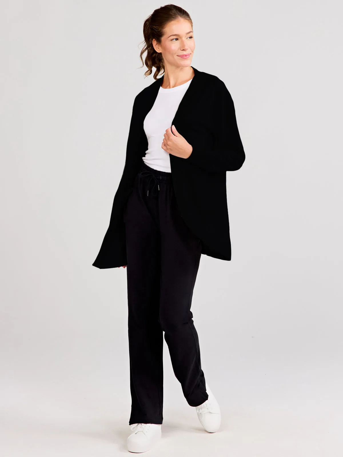 Varsity Letterman French Terry Cardigan