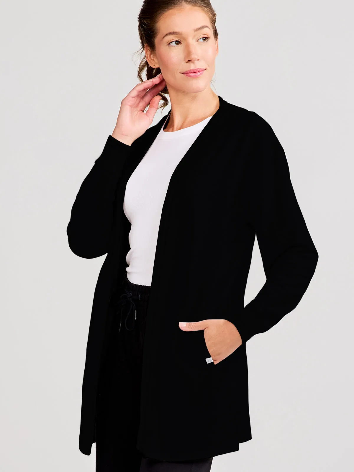 Varsity Letterman French Terry Cardigan